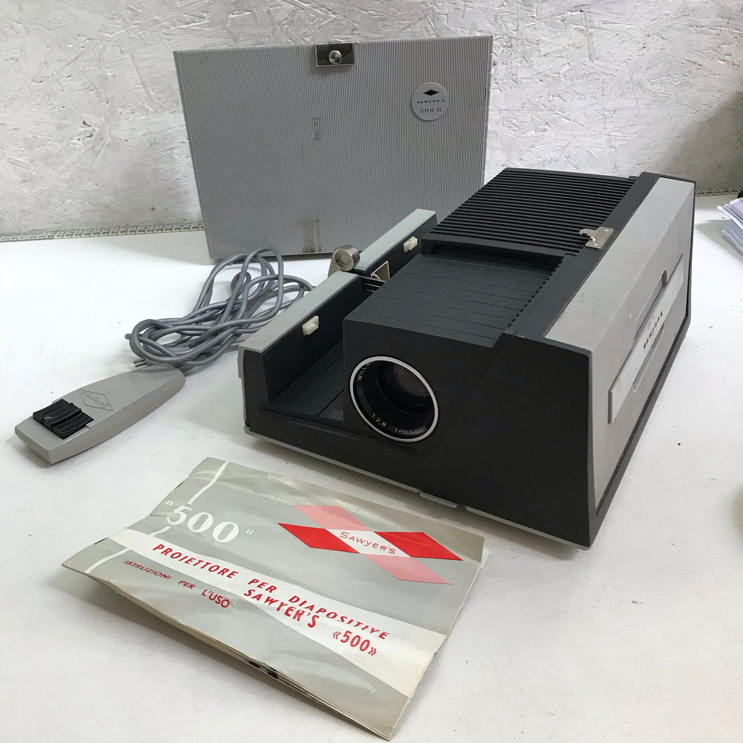 SAWYER'S 500R slide projector