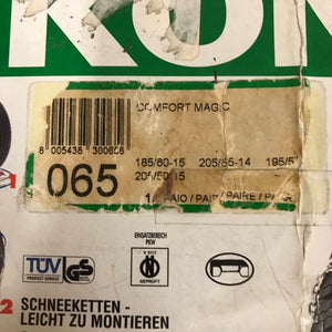 Snow chains for cars KONIG confort magic no problem 9 mm group 065
